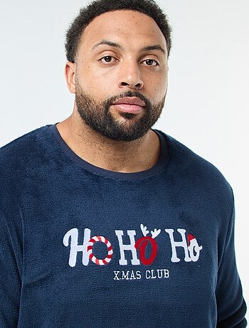 Ensemble pyjama long esprit Noël - 2 pièces