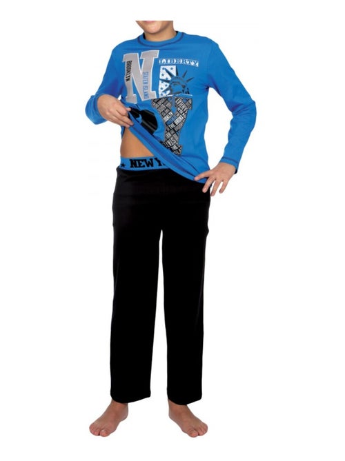 Ensemble pyjama long garçon - Kiabi Ensemble pyjama long garçon - Kiabi
