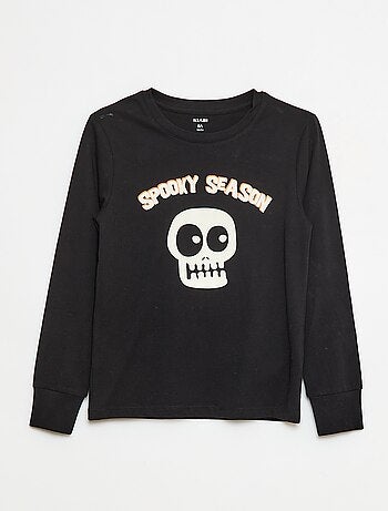 Ensemble pyjama long 'Halloween' - 2 pièces