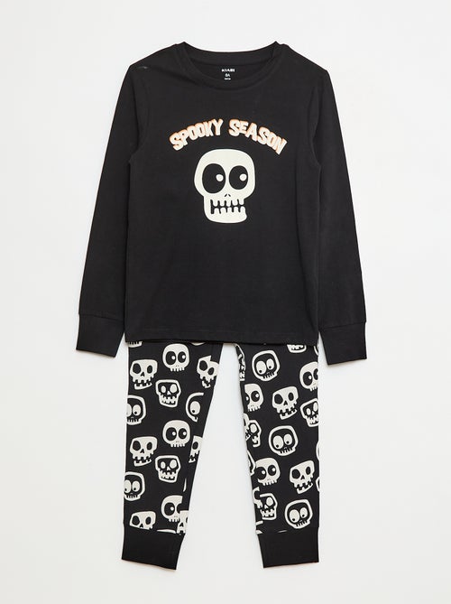 Ensemble pyjama long 'Halloween' - 2 pièces - Kiabi