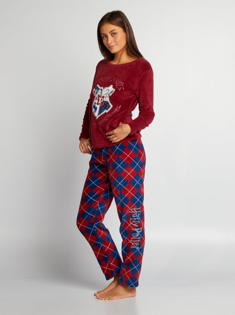 Ensemble pyjama long  'Harry Potter' - 2 pièces Bleu - Kiabi