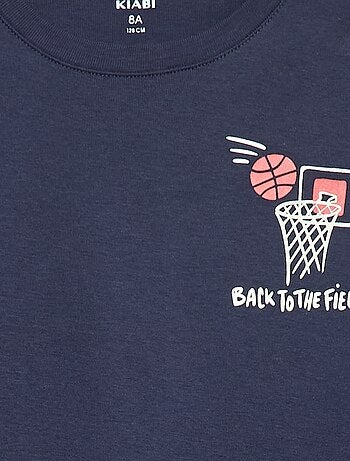 Ensemble pyjama long imprimé - 2 pièces