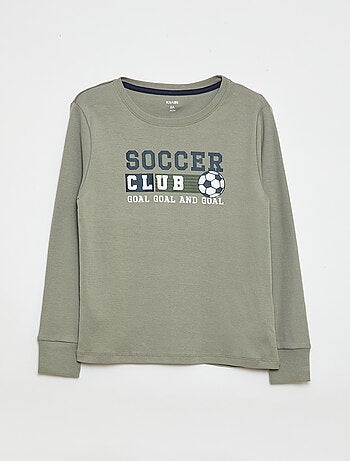 Ensemble pyjama long imprimé - 2 pièces