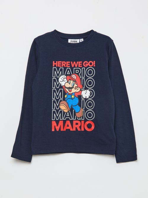 Ensemble pyjama long 'Mario' - 2 pièces - Kiabi