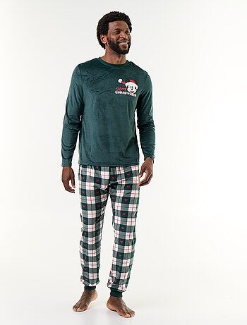 Ensemble pyjama long 'Mickey' 'Disney' - 2 pièces