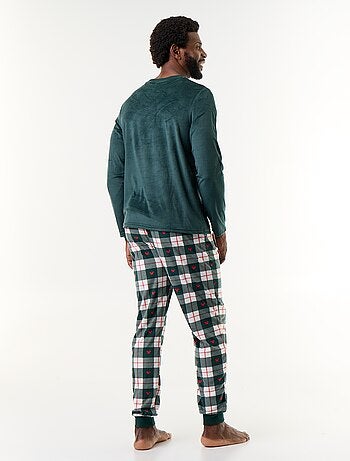Ensemble pyjama long 'Mickey' 'Disney' - 2 pièces