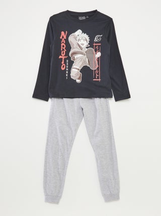 Ensemble pyjama long 'Naruto' t-shirt + pantalon - 2 pièces