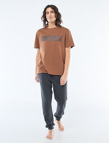 Ensemble pyjama long 'One piece' - 2 pièces