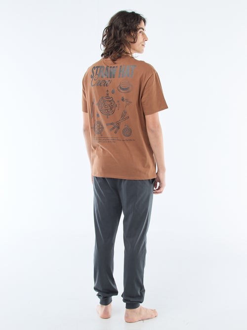 Ensemble pyjama long 'One piece' - 2 pièces - Kiabi