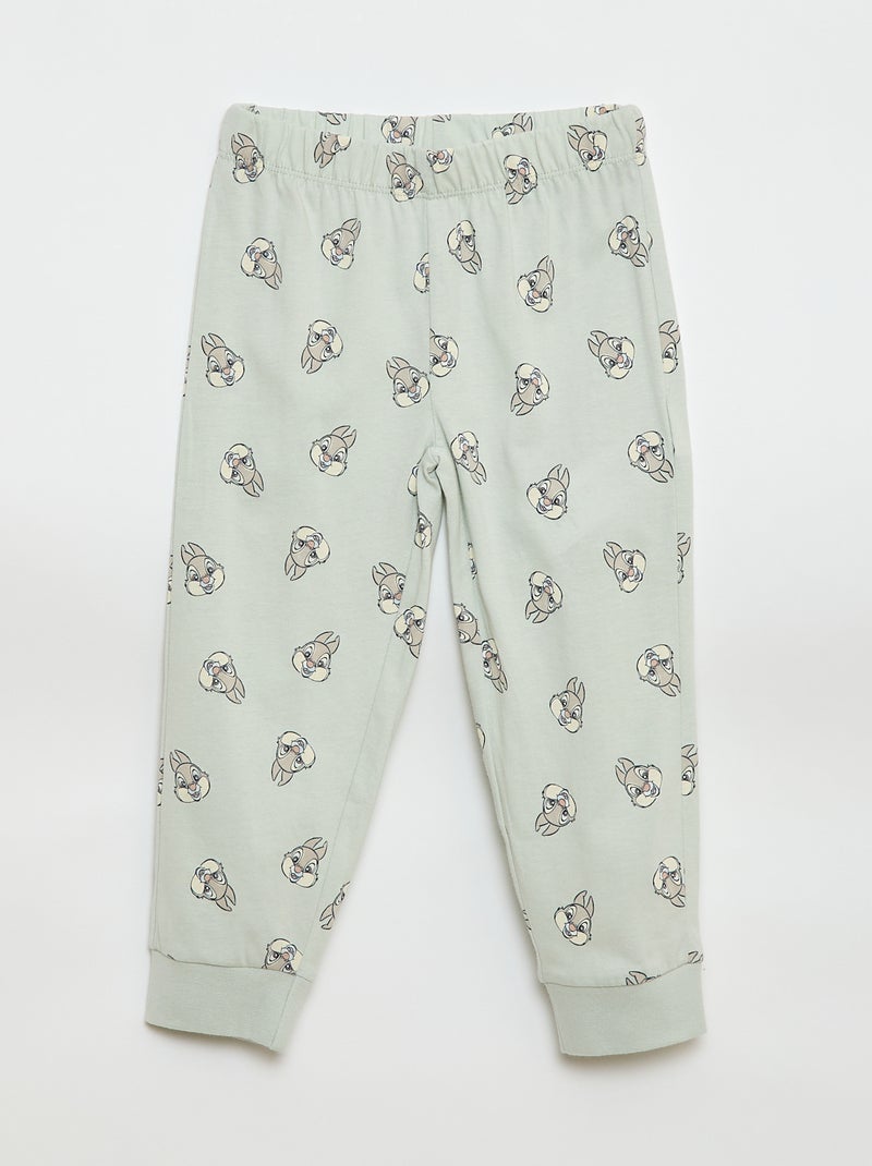 Ensemble pyjama long 'Panpan' 'Disney' - 2 pièces Vert - Kiabi