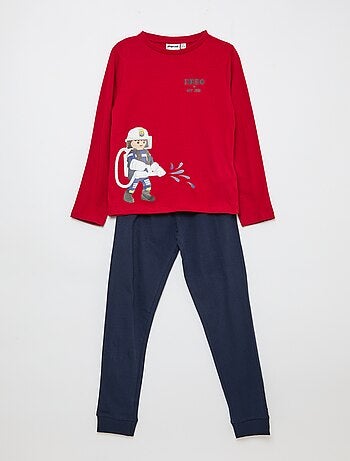 Ensemble pyjama long 'Playmobil' - 2 pièces