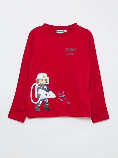 Ensemble pyjama long 'Playmobil' - 2 pièces - Kiabi