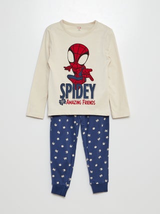 Ensemble pyjama long 'Spider-man' - 2 pièces