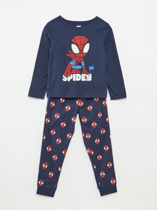 Ensemble pyjama long 'Spider-man' - 2 pièces