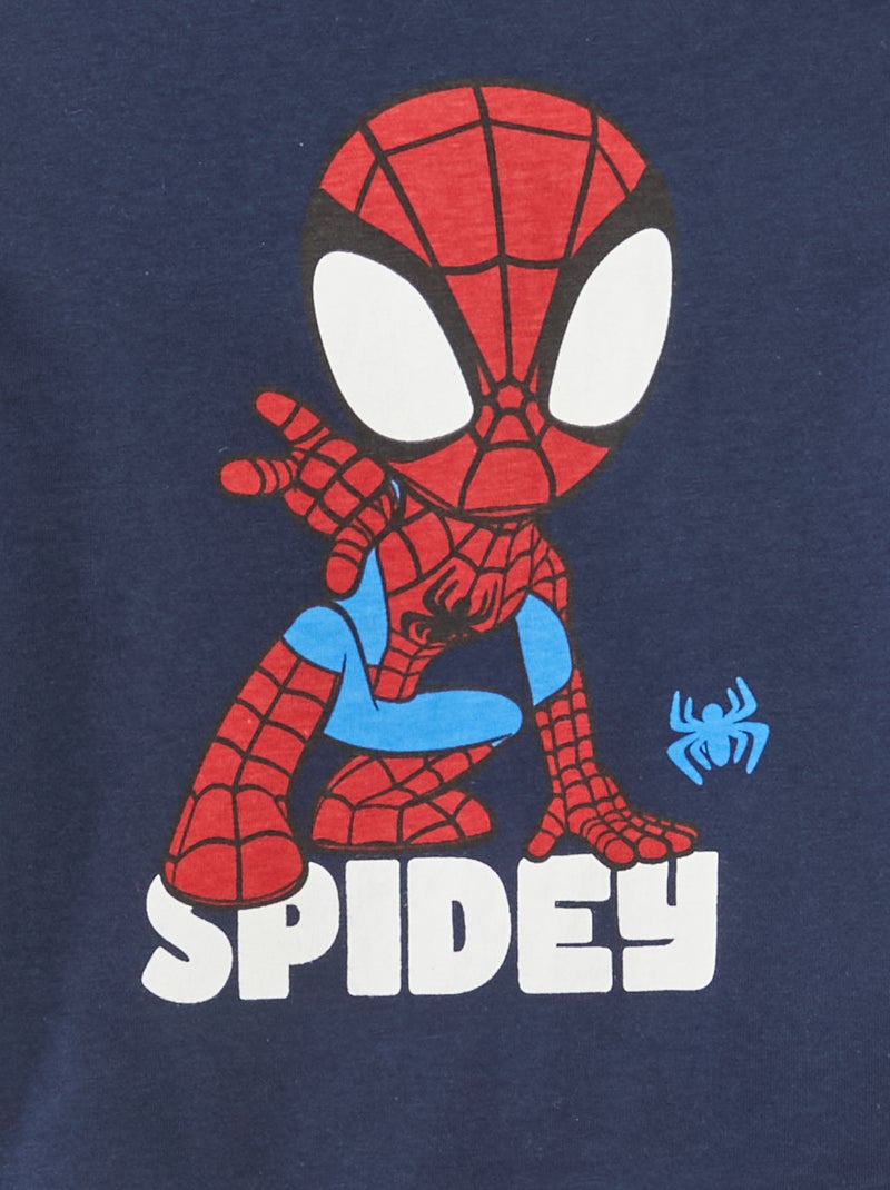 Ensemble pyjama long 'Spider-man' - 2 pièces Bleu - Kiabi