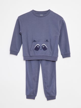 Ensemble pyjama long t-shirt + pantalon - 2 pièces