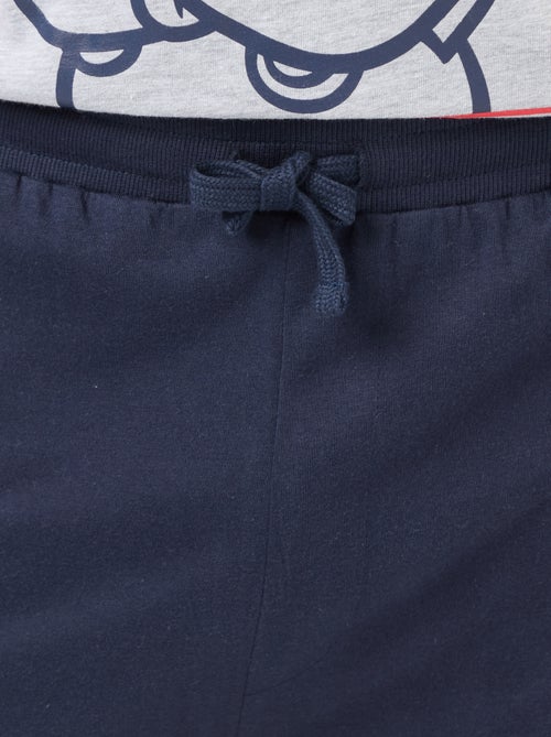 Ensemble pyjama long t-shirt + pantalon - 2 pièces - Kiabi