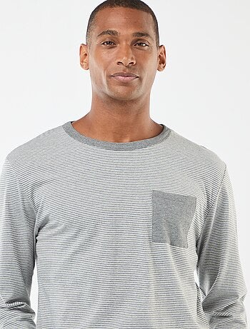 Ensemble pyjama long t-shirt + pantalon - 2 pièces