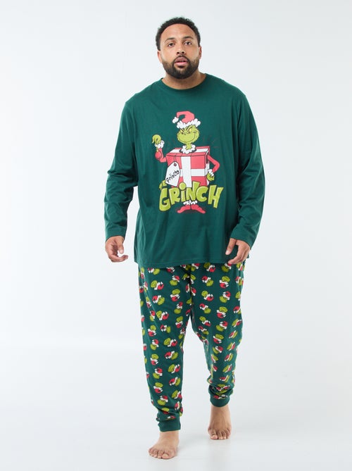 Ensemble pyjama long 'The Grinch' - 2 pièces - Kiabi