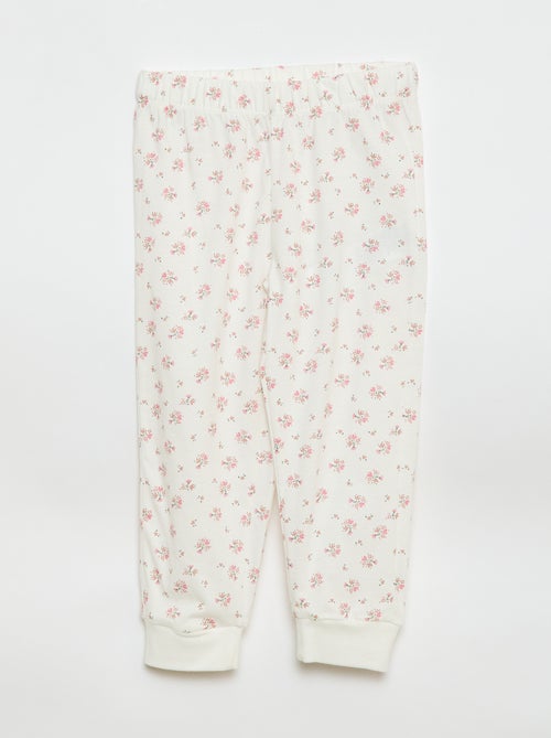 Ensemble pyjama long 'Tic Tac' 'Disney' - 2 pièces - Kiabi