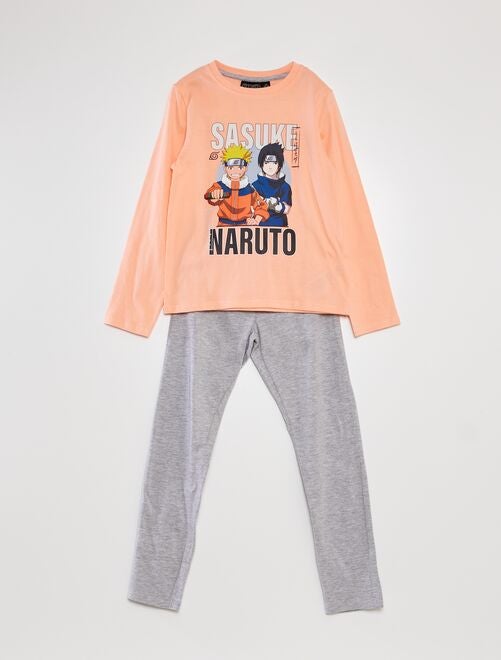 Ensemble pyjama 'Naruto' t-shirt + pantalon - 2 pièces - Kiabi