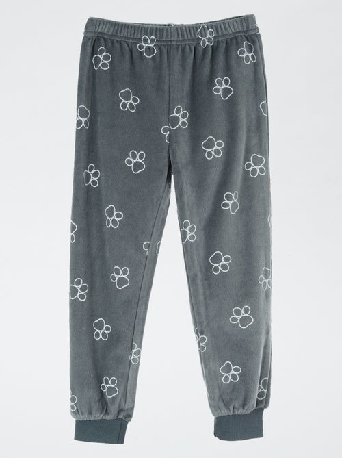 Ensemble pyjama 'Pat' Patrouille' long T-shirt + pantalon en velours - 2 pièces - Kiabi Ensemble pyjama 'Pat' Patrouille' long T-shirt + pantalon en velours - 2 pièces - Kiabi