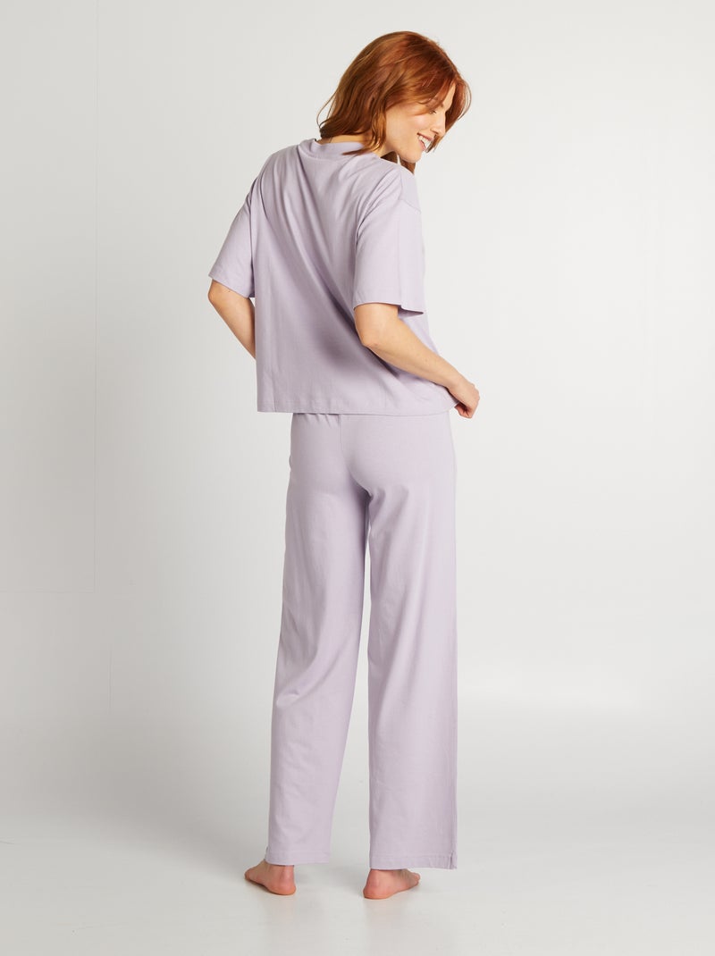 Vêtement Jeu Vidéo Pyjama Super Mario Filles - Manches Courtes - Taille 10-11 Ans - Rose/Bleu Vêtement Enfant Licence Nintendo