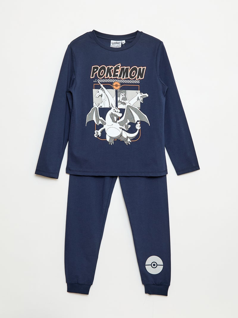 Ensemble pyjama 'Pokemon' - 2 pièces Bleu - Kiabi