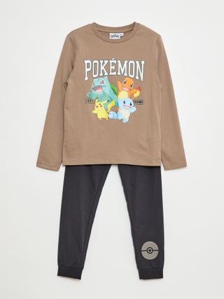 Ensemble pyjama 'Pokemon' - 2 pièces