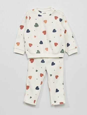 Ensemble pyjama polaire - 2 pièces - Kiabi