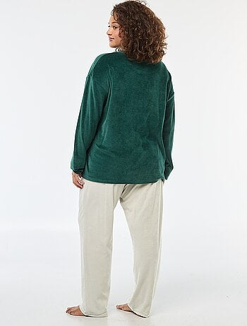 Ensemble pyjama polaire Noël - 2 pièces