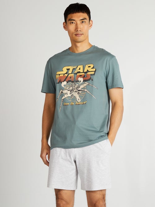 Ensemble pyjama short 'Star Wars' - 2 pièces - Kiabi