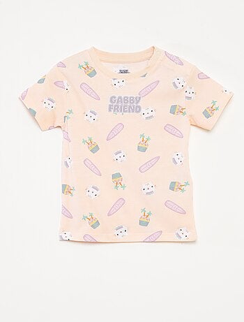 Ensemble pyjama short + t-shirt 'Gabby et la maison magique' - 2 pièces