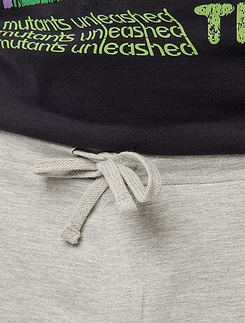 Ensemble pyjama short + t-shirt imprimé 'Tortues Ninja'