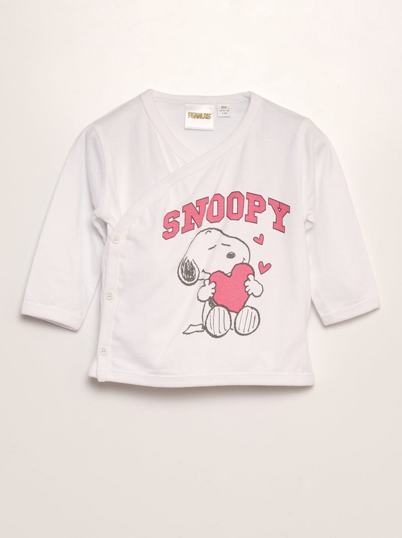 Ensemble pyjama 'Snoopy' - 2 pièces Rose - Kiabi