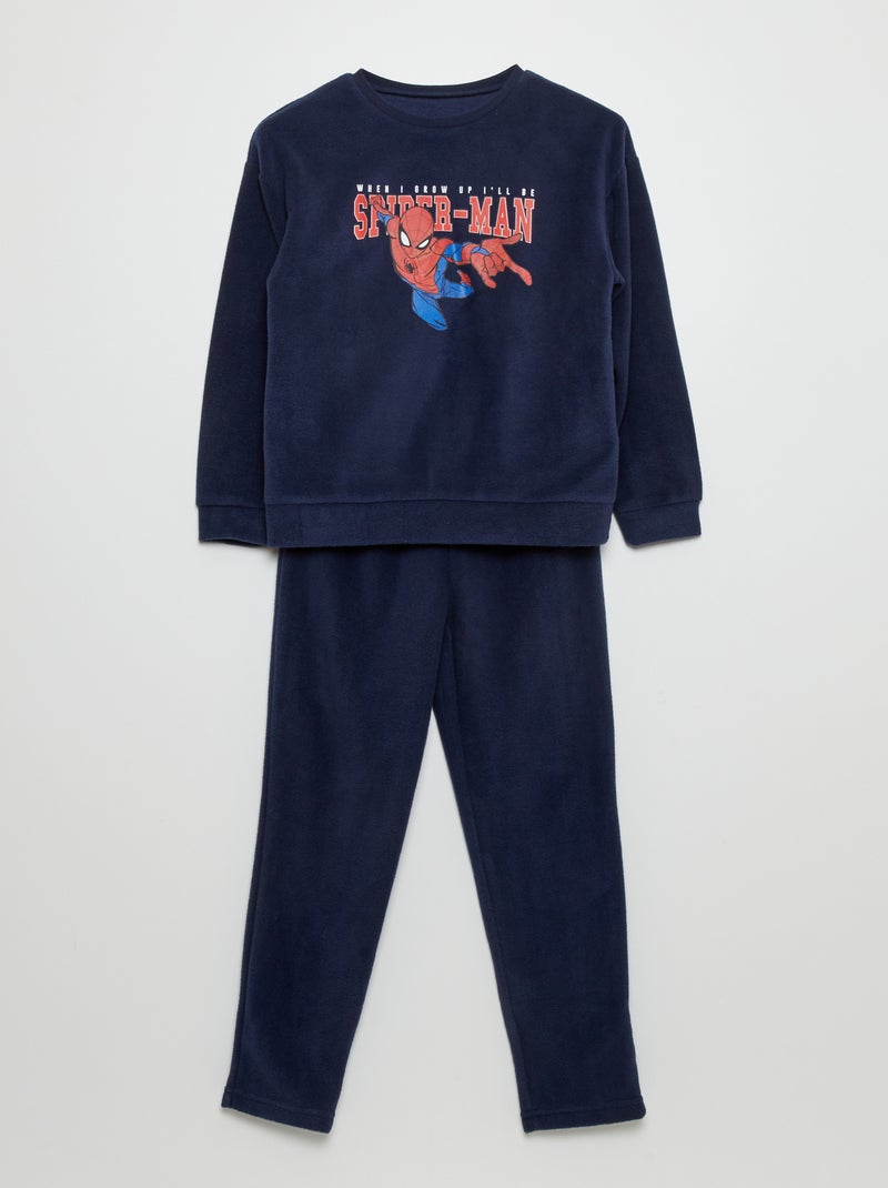 Ensemble pyjama 'Spider-Man' - 2 pièces Bleu - Kiabi