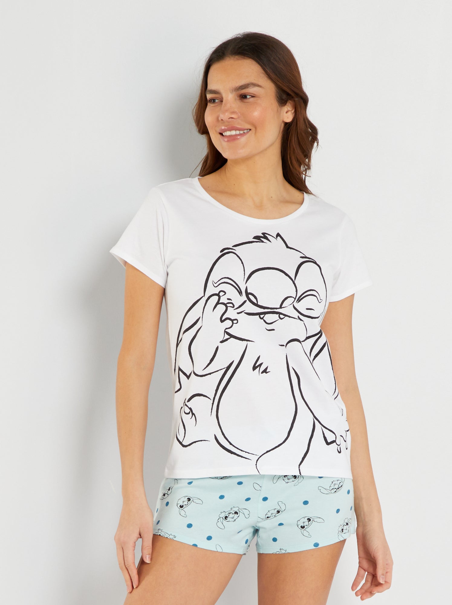 Ensemble de pyjama Disney en 100% coton pour fille de 2 à