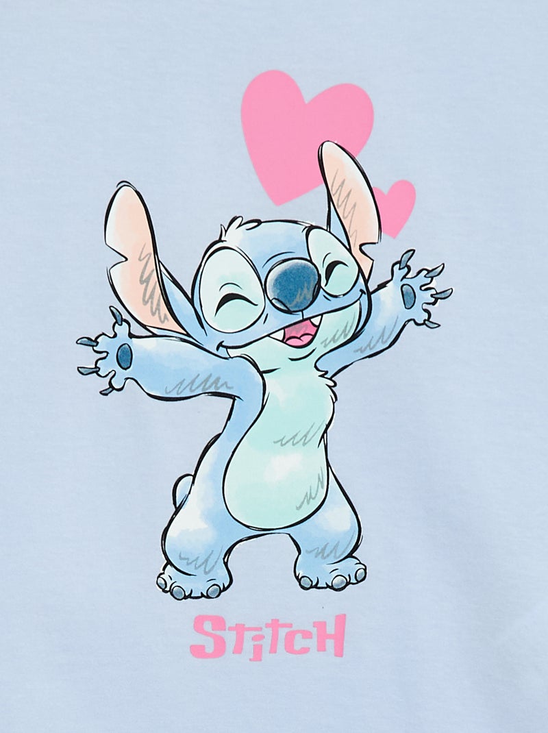 Ensemble pyjama 'Stitch' 'Disney' - 2 pièces Bleu - Kiabi