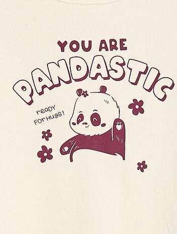 Ensemble pyjama t-shirt + legging imprimé - 2 pièces