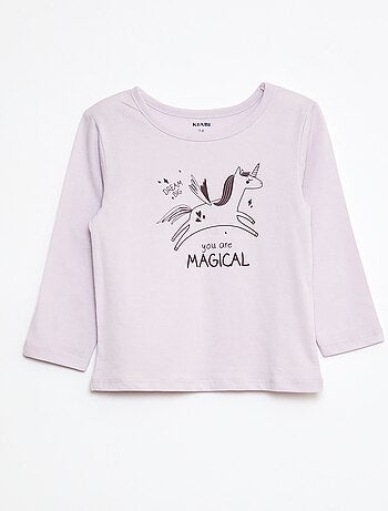 Ensemble pyjama t-shirt + legging imprimé - 2 pièces