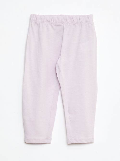 Ensemble pyjama t-shirt + legging imprimé - 2 pièces - Kiabi Ensemble pyjama t-shirt + legging imprimé - 2 pièces - Kiabi