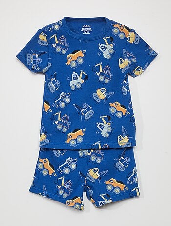 Ensemble pyjama t-shirt + short  - 2 pièces - Kiabi