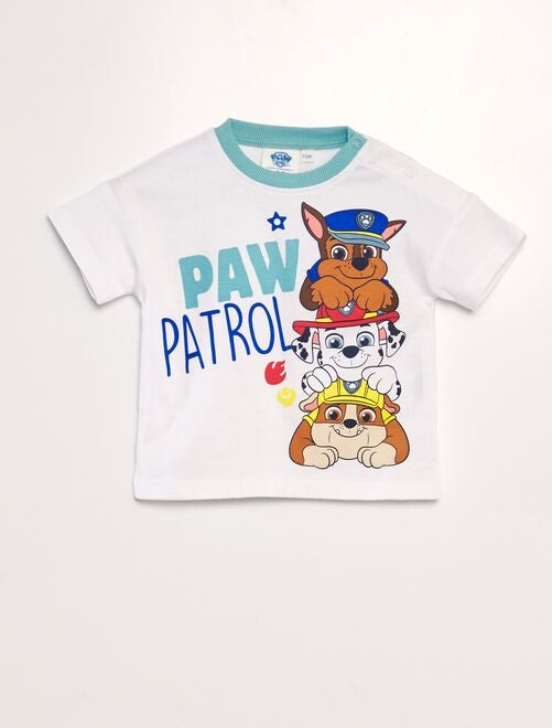 Ensemble pyjama t-shirt + short 'Pat' Patrouille' - Kiabi