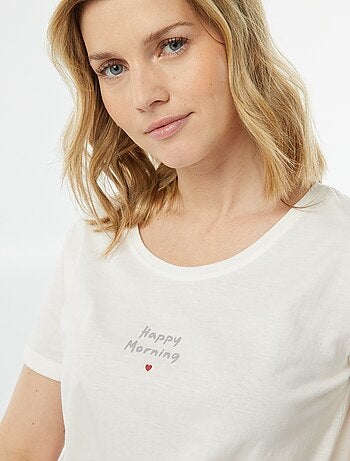 Ensemble pyjama tee-shirt + pantalon 'Dodo'