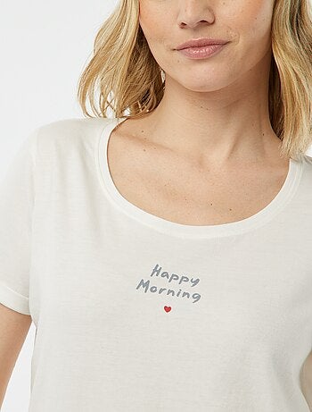 Ensemble pyjama tee-shirt + short 'Dodo'