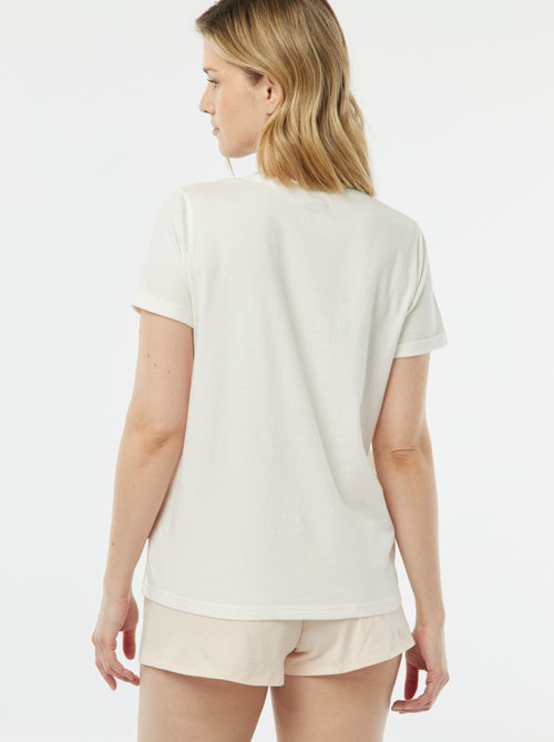 Ensemble pyjama tee-shirt + short 'Dodo' - Kiabi