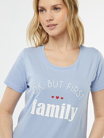 Ensemble pyjama tee-shirt + short 'Dodo'