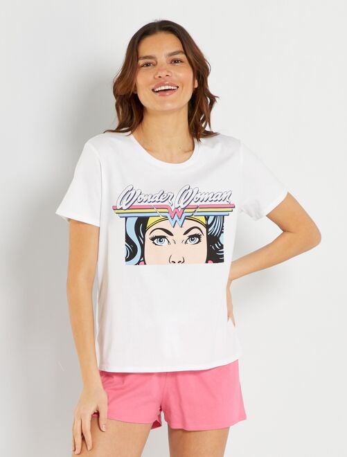 Pyjama femme best sale wonder woman