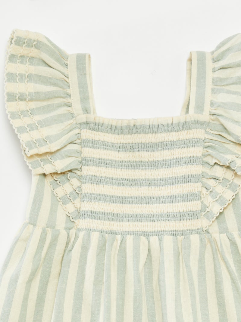 Ensemble robe + bandeau pour cheveux - 2 pièces VERT - Kiabi