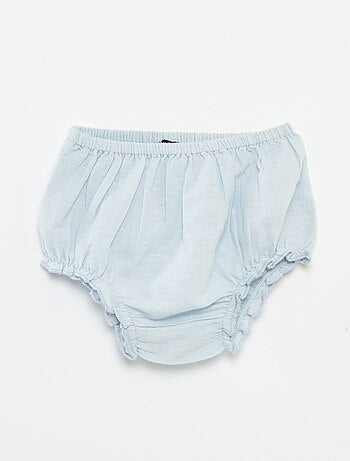 Ensemble robe + culotte multicolores volantées - 2 pièces